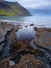 Iceland. Skalavik near Bolungarvik during autumn. Art Print
